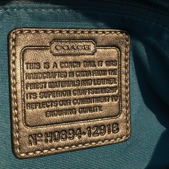 Coach Black Classic Bag - Picture 5 of 6